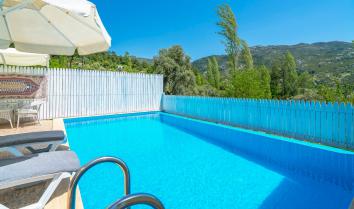 Villa Şeker Kalkan İslamlar | Korunaklı Havuzlu Balayı Villası Kiralama