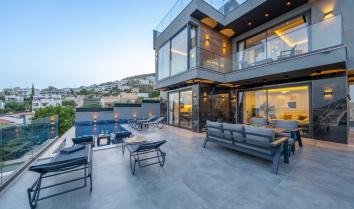 Kalkan Villa Cihan Deniz Manzaralı Lüks Villa