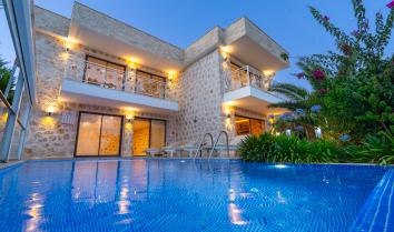 Villa Narin 9, Kalkan İslamlar'da Havuz Isıtmalı Kiralık Villa 