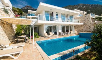 Villa Lumiere 1, Kalkan Kızıltaş da kiralık villa.