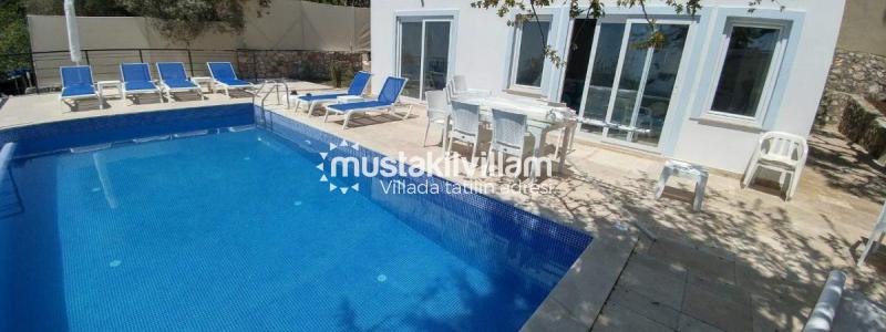Kalkan Muhafazakar kiralık villa Ardıç - Kiralık Balayı Villası